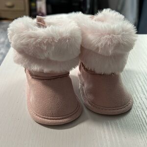 Light Pink Baby Boots